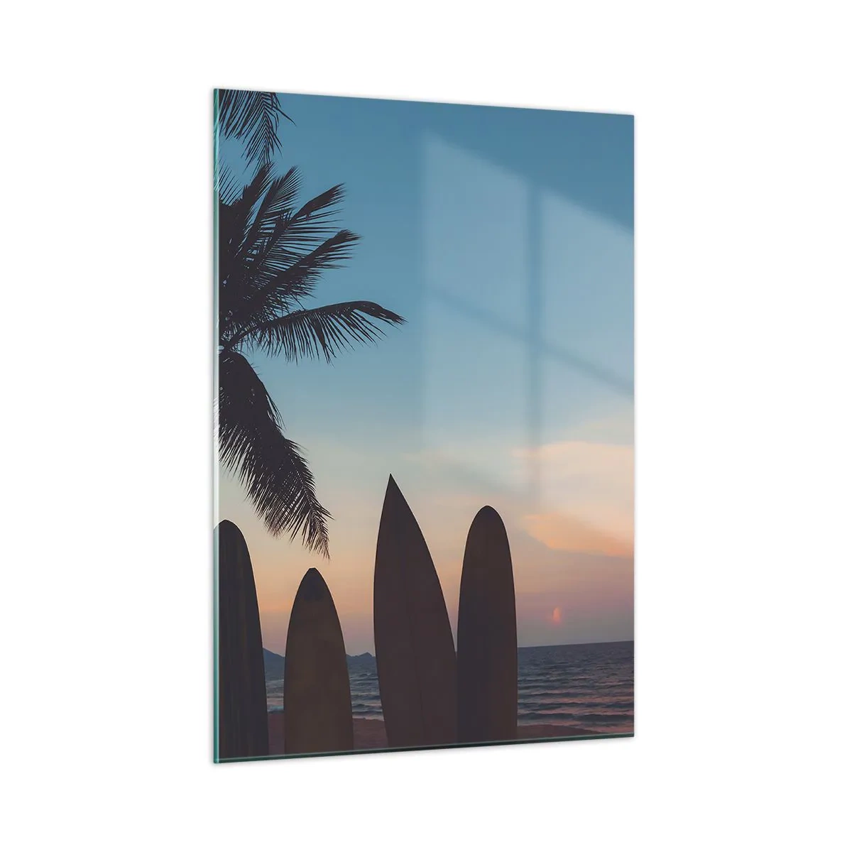 Schilderen op glas - Morgen wordt ook leuk - 50x70 cm