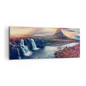 Schilderen op canvas - In de majesteit van de natuur - 100x40 cm