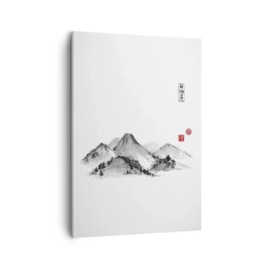 Schilderen op canvas - Oneindige verte - 50x70 cm