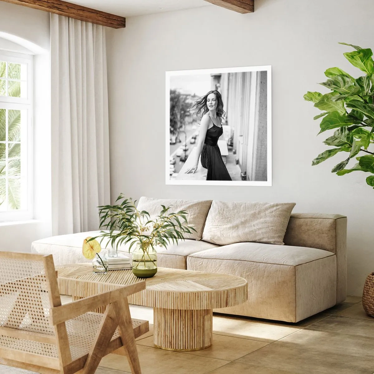 Poster - Zeker een Parijzenaar - 30x30 cm