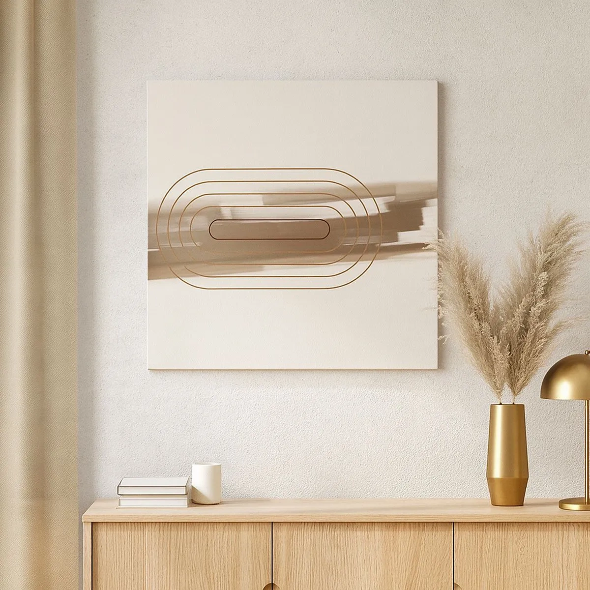 Schilderen op canvas - Een briesje grijs - 30x30 cm