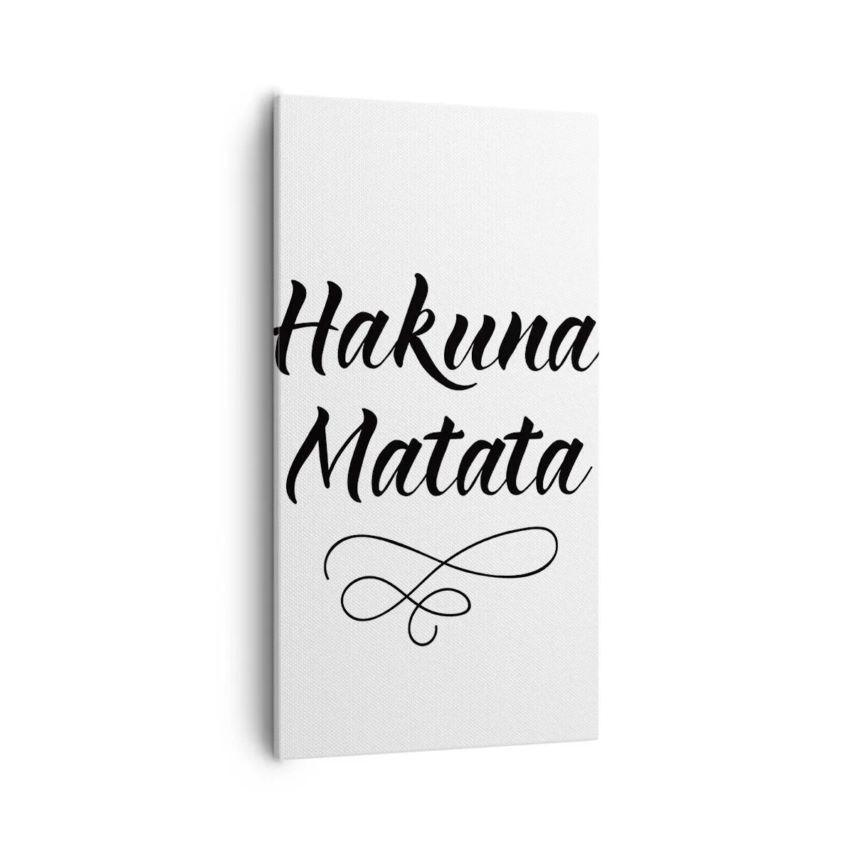 Schilderen op canvas - Beste advies - 55x100 cm