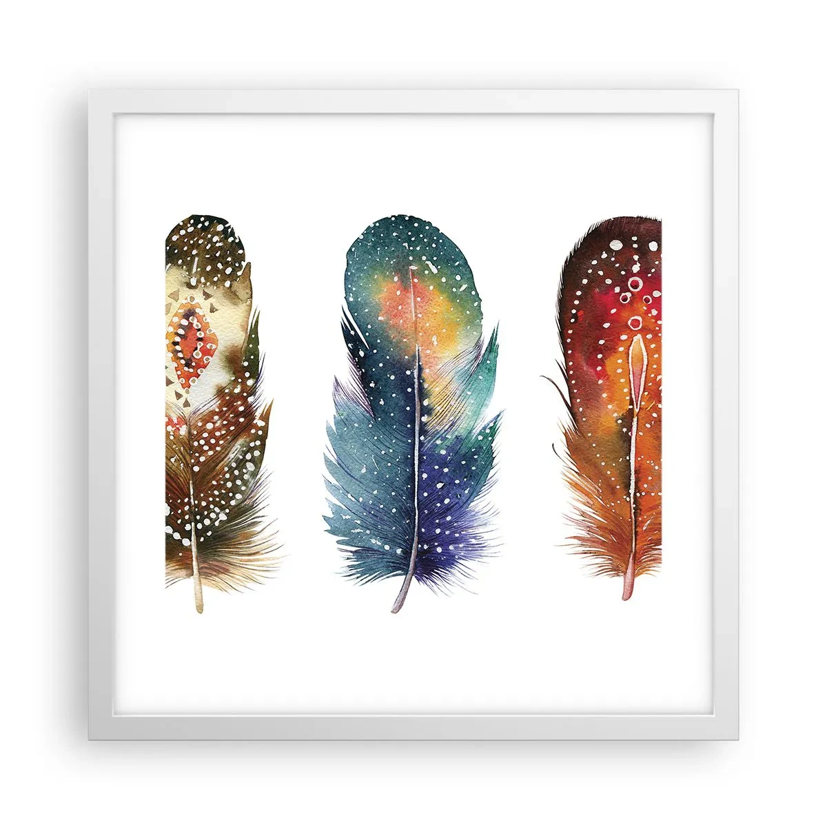 Poster in een witte lijst - Rituelen, ceremonies, geheimen - 40x40 cm