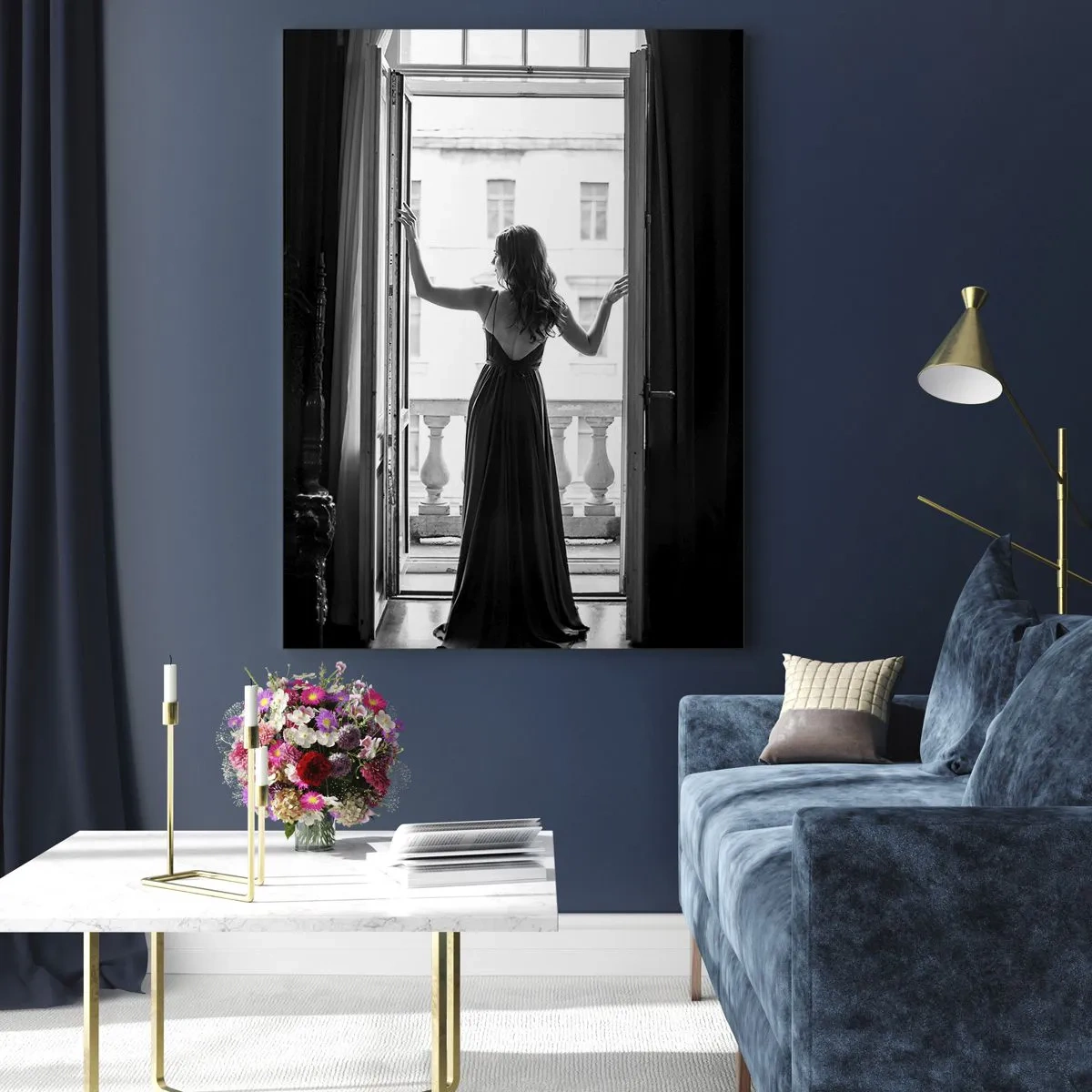 Schilderen op glas - Op grote schaal - 80x120 cm