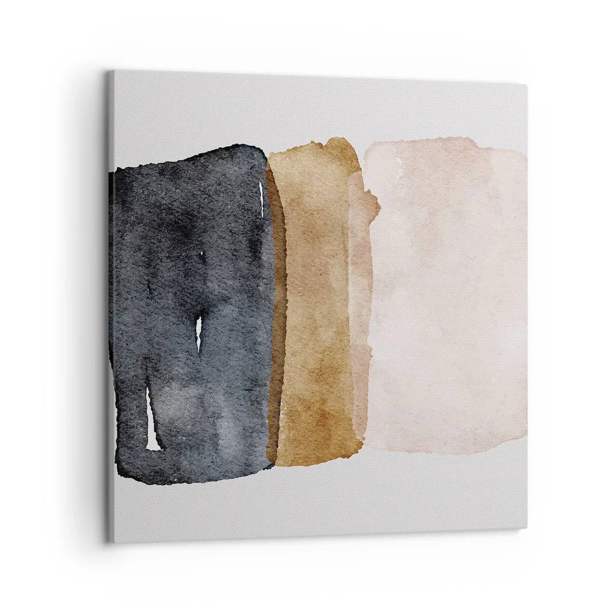 Schilderen op canvas - De samenstelling van de kleuren van de aarde - 50x50 cm