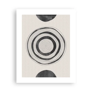 Poster - Wat belangrijk is, is wat er tussenin zit - 40x50 cm