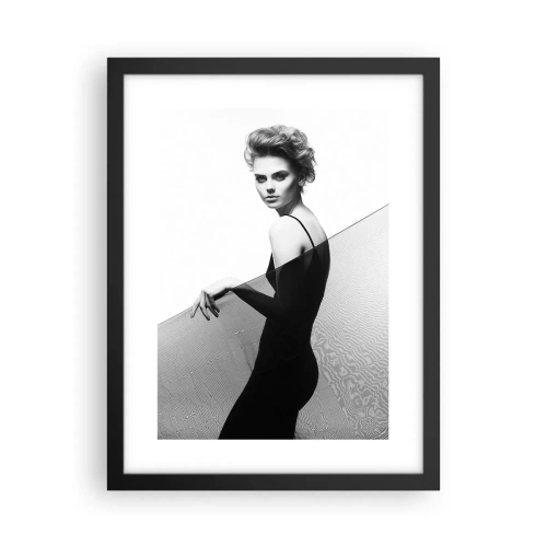 Poster in een zwarte lijst - Magnetische blik - 30x40 cm
