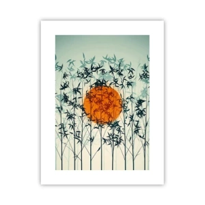 Poster - Japanse zon - 30x40 cm