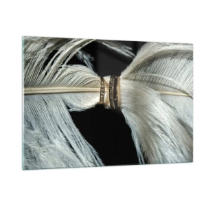 Schilderen op glas - ... en ik zal je niet verlaten ... - 120x80 cm