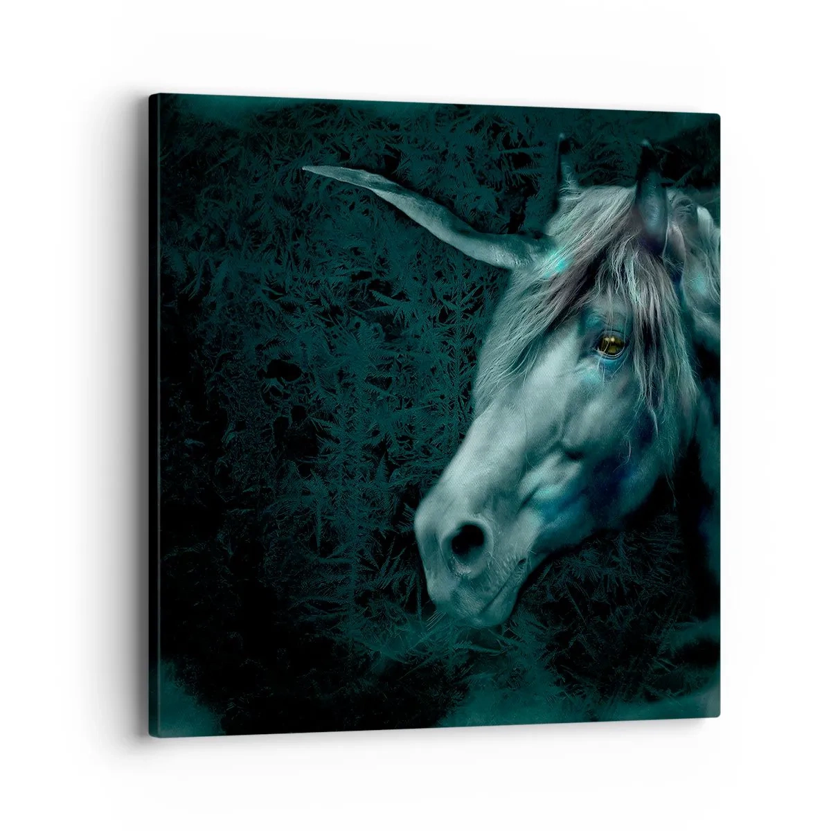 Schilderen op canvas - In een sprookjesbos - 40x40 cm