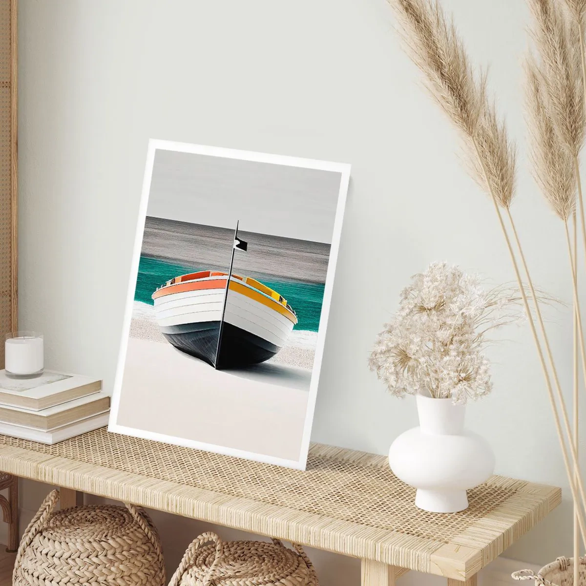 Poster - Op zijn plaats - 40x50 cm