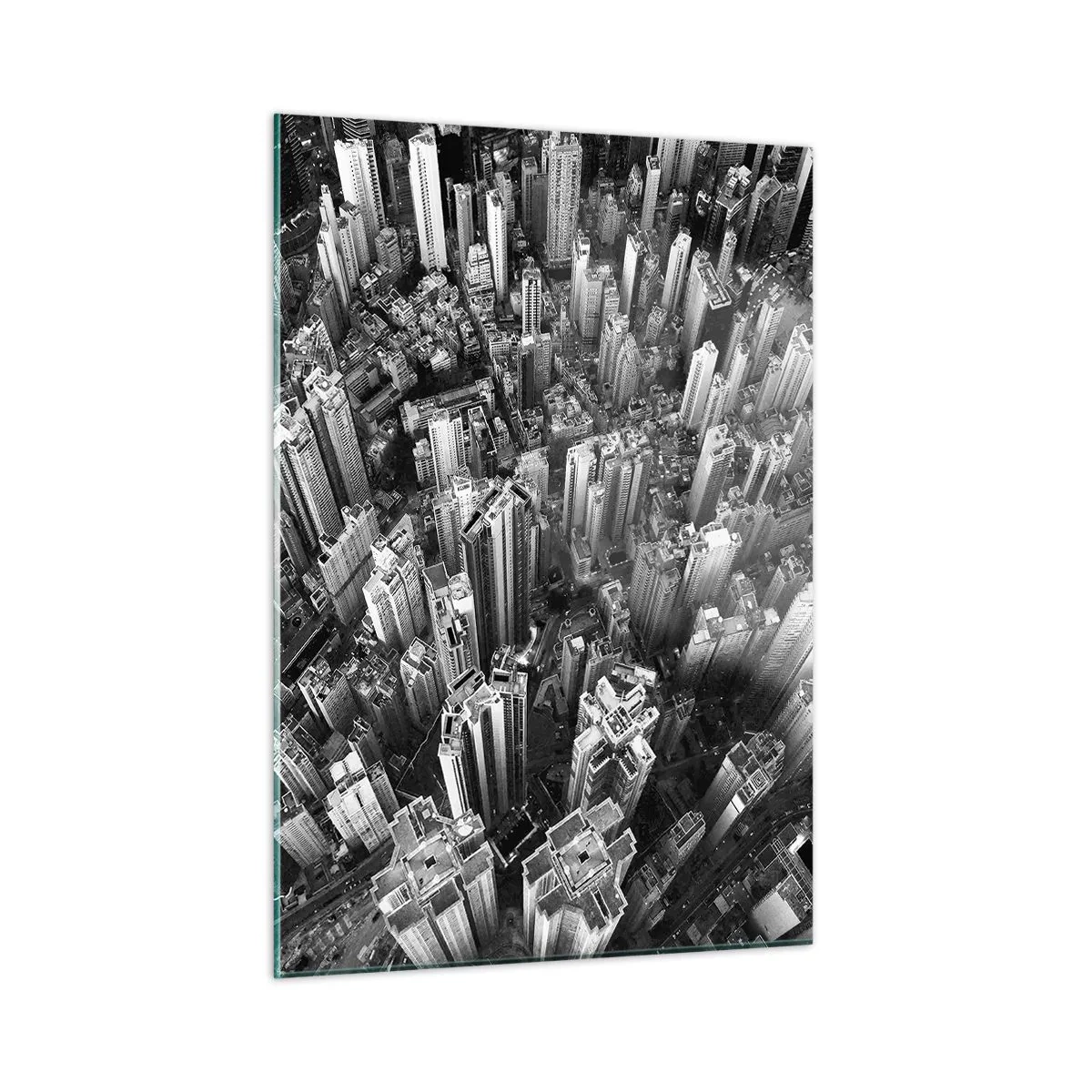 Schilderen op glas - Nog steeds hoger en hoger - 50x70 cm