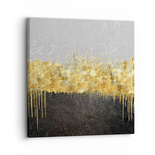Schilderen op canvas - Naar binnen en naar boven - 30x30 cm