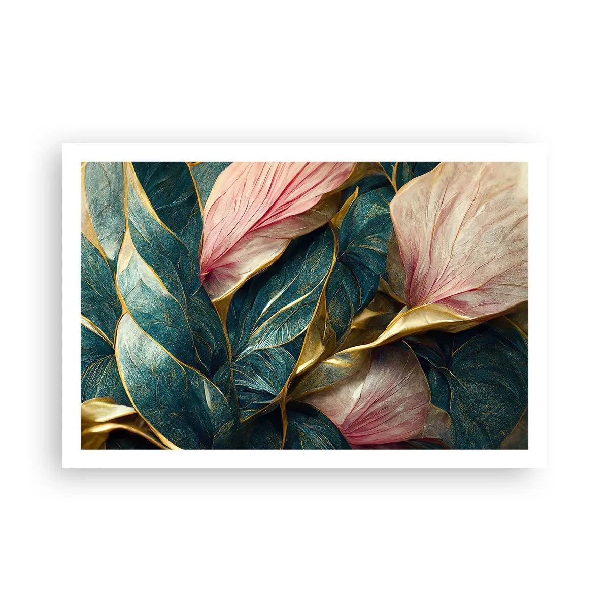 Poster - Natuurlijke elegantie en stijl - 91x61 cm