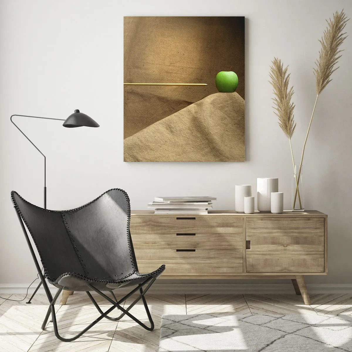 Schilderen op glas - Roep de geest van William Tell op - 50x70 cm