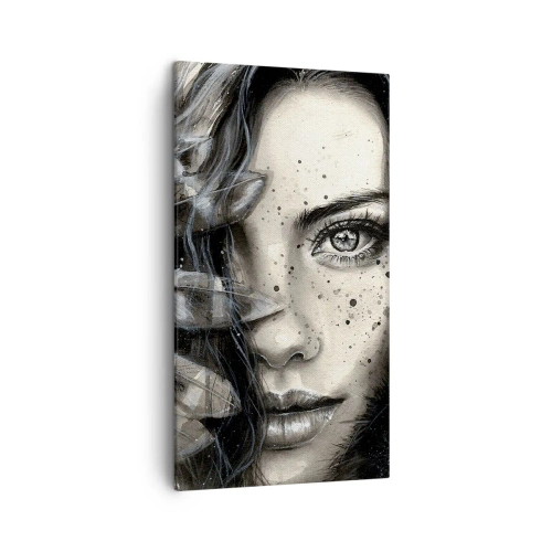 Schilderen op canvas - Wilde schoonheid - 45x80 cm