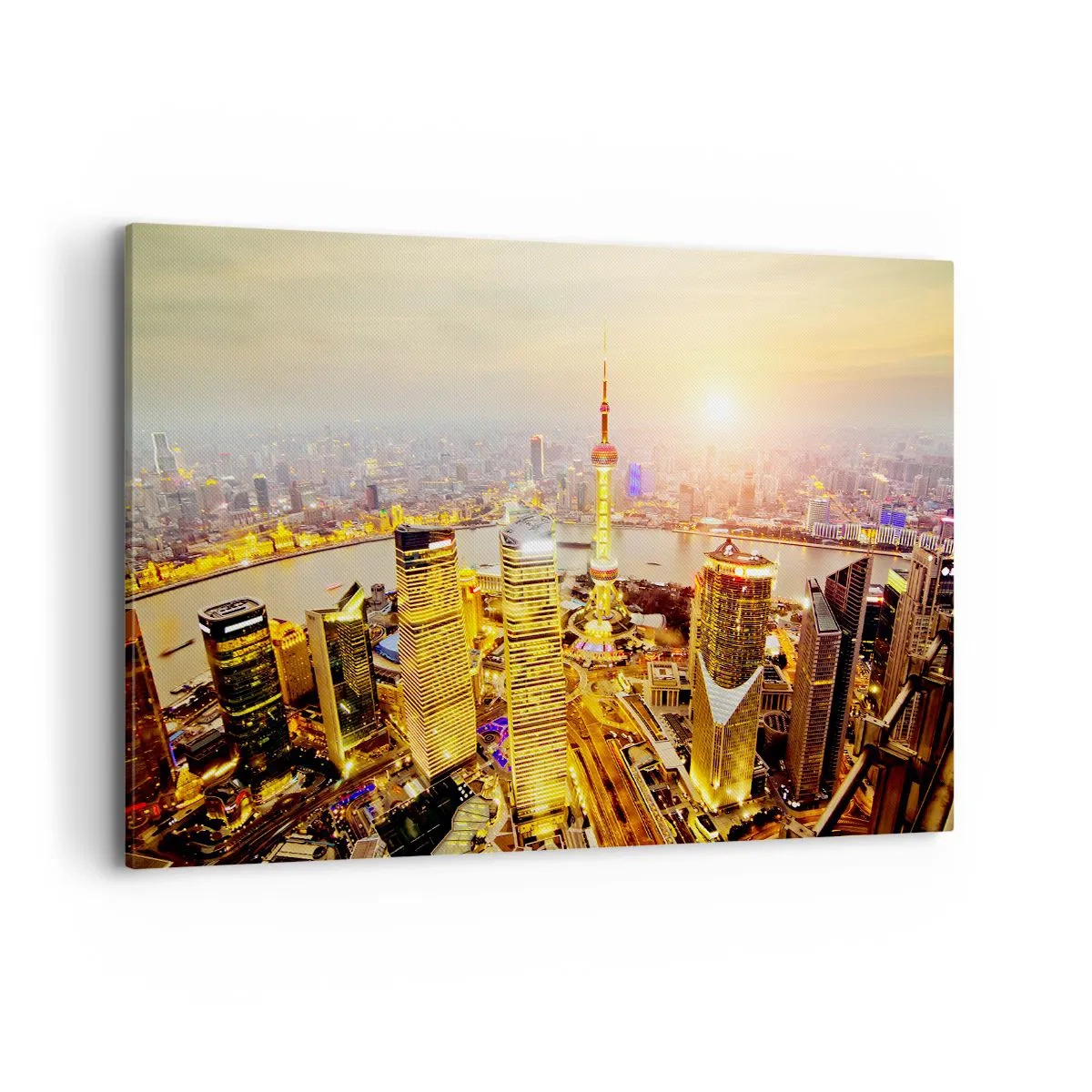 Schilderen op canvas - Aziatische droom - 120x80 cm
