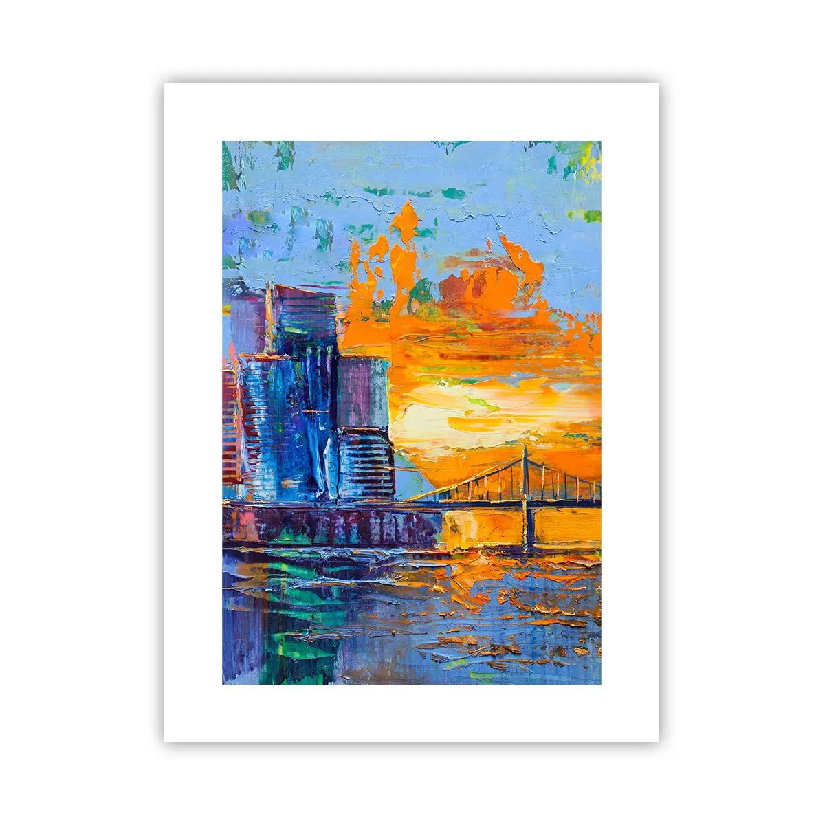 Poster - Cultuur en natuur - 30x40 cm