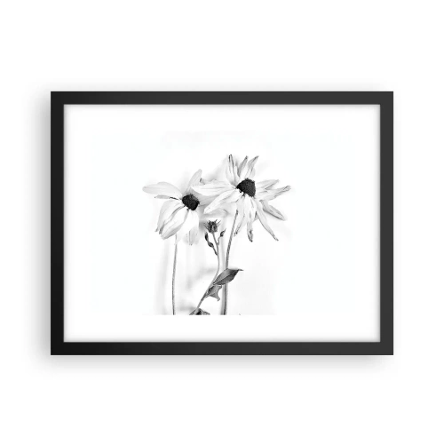 Poster in een zwarte lijst - Niemand wil alleen zijn - 40x30 cm