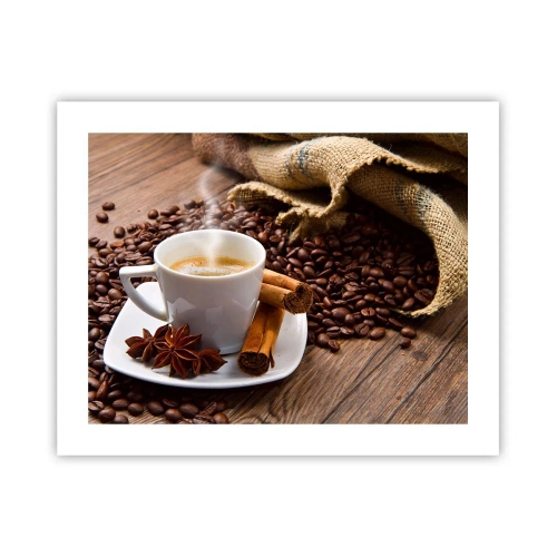 Poster - Pittige smaak en aroma - 50x40 cm