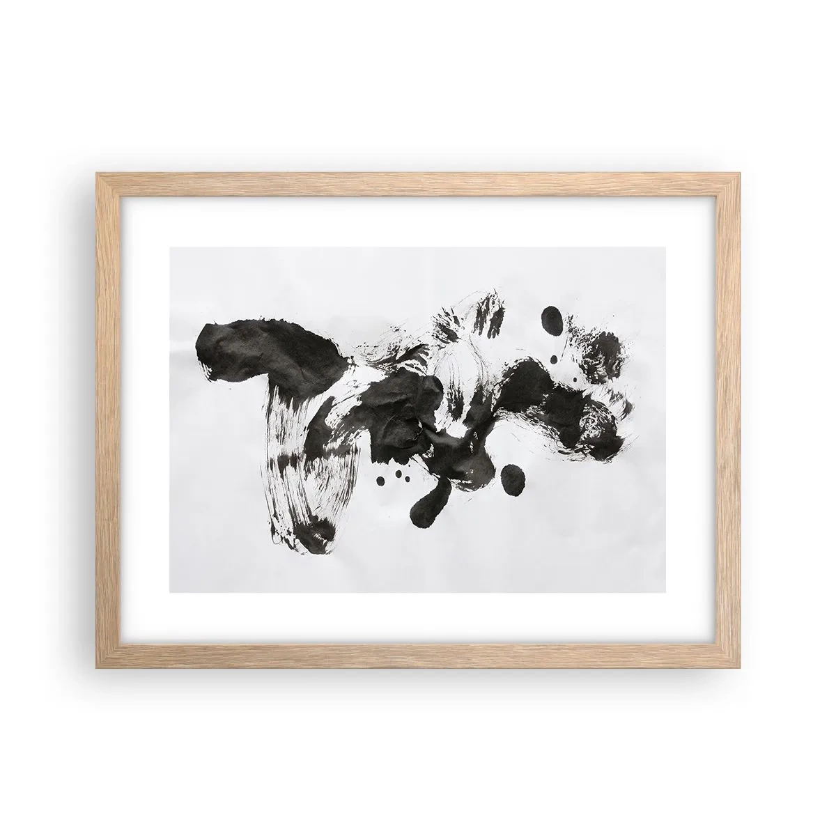 Een poster in een licht eiken lijst - Is er een methode voor de waanzin? - 40x30 cm