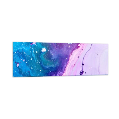Schilderen op glas - Yin en yang - 160x50 cm