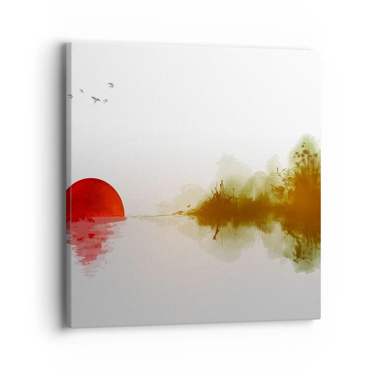 Schilderen op canvas - Een belofte van vrede - 40x40 cm