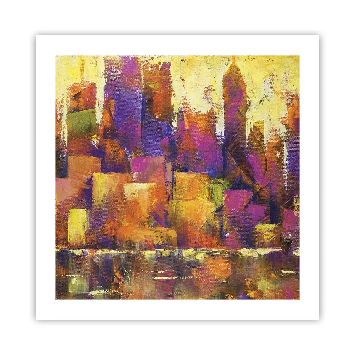 Poster - Metropolitan compositie - 50x50 cm