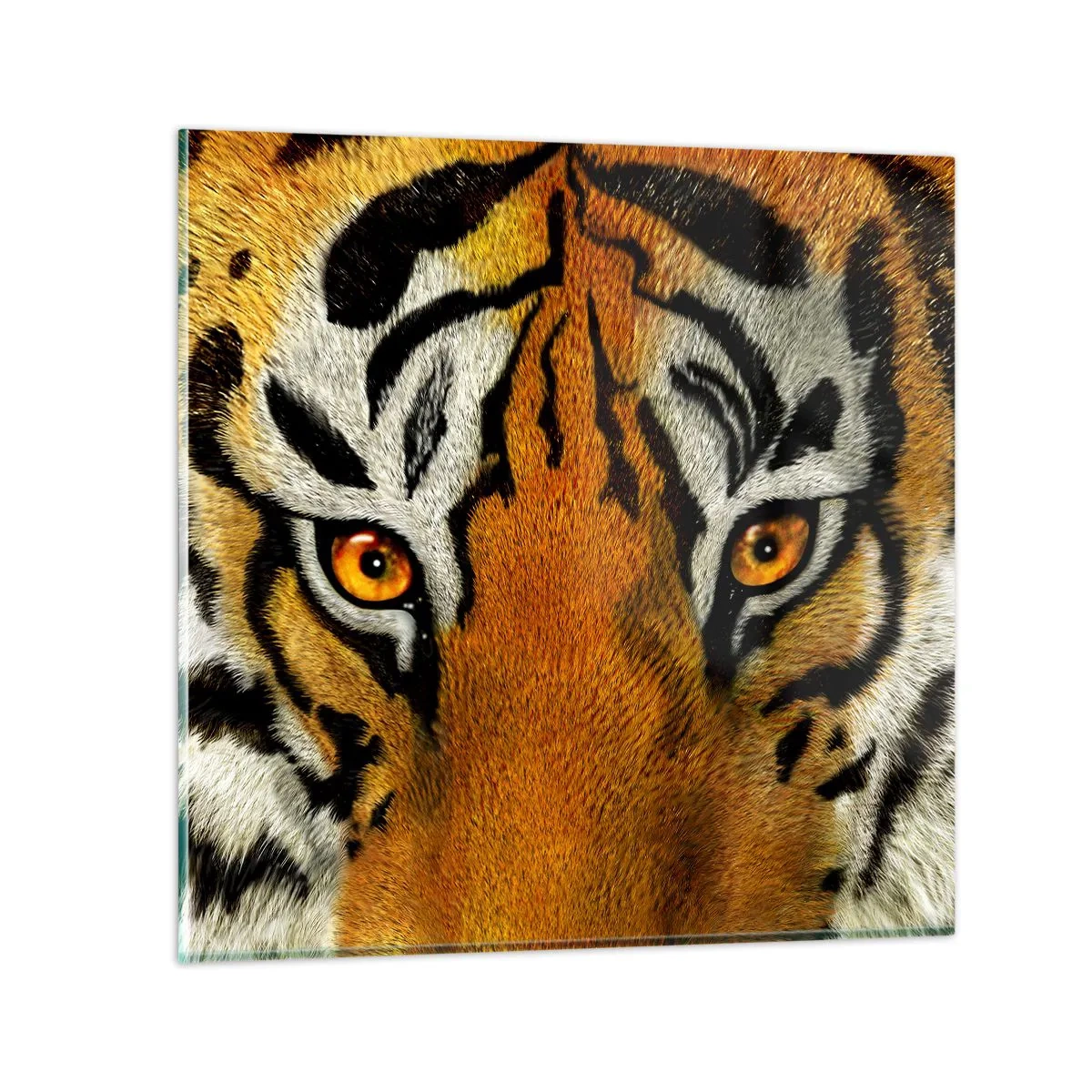 Schilderen op glas - Vreselijk en mooi - 40x40 cm