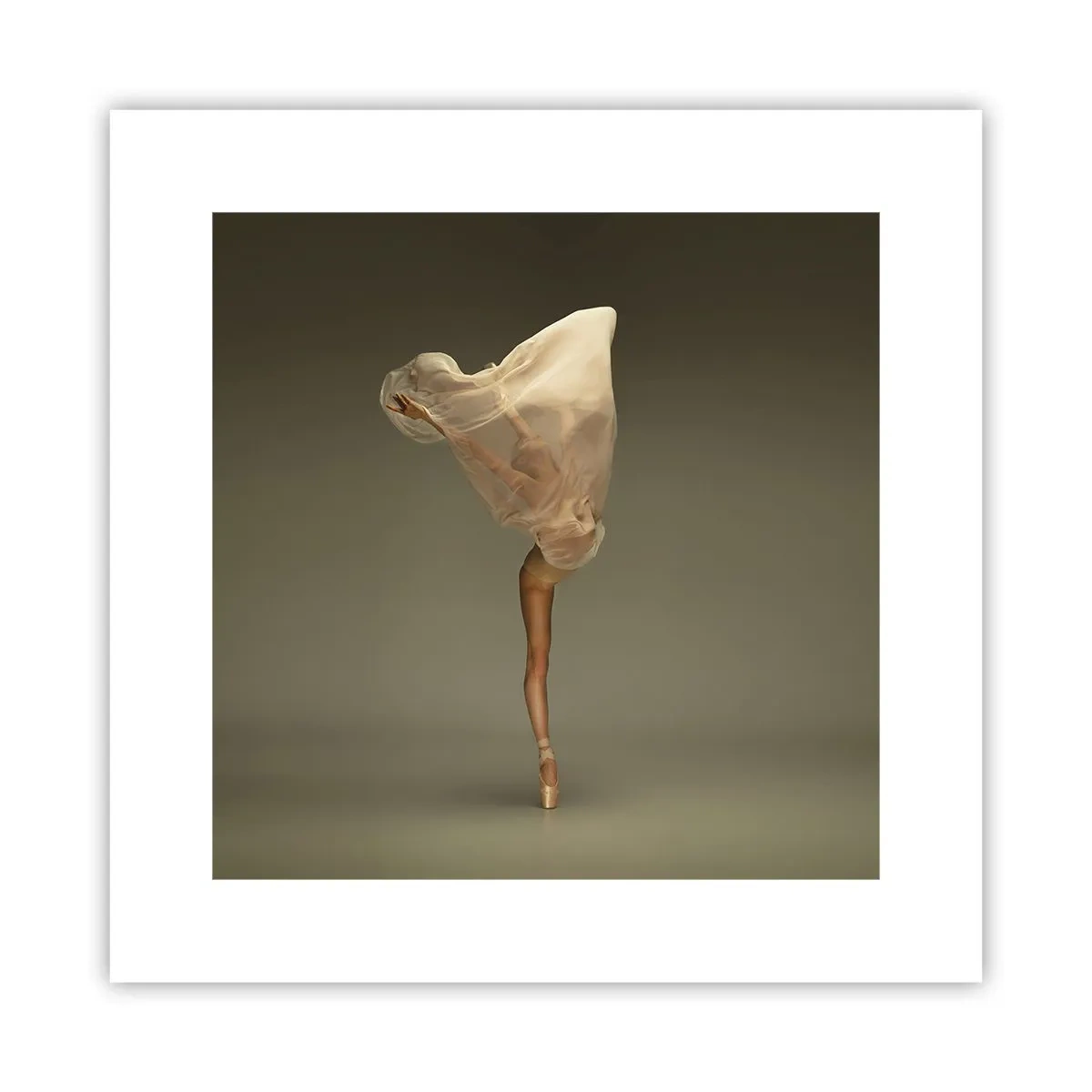 Poster - Het zal snel omhoog vliegen - 30x30 cm