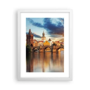 Poster in een witte lijst - Eeuwenlang mooi - 30x40 cm