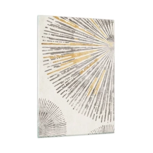 Schilderen op glas - De schoonheid van de straal - 50x70 cm