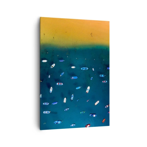 Schilderen op canvas - Vakantie spel - 70x100 cm