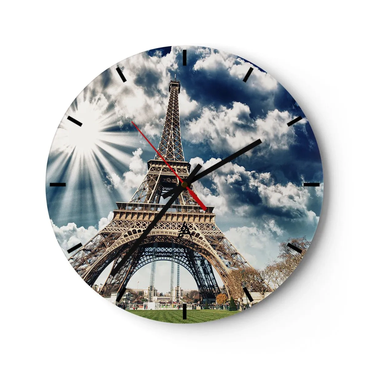 Wandklok - Klok - De enige zo onder de zon - 40x40 cm