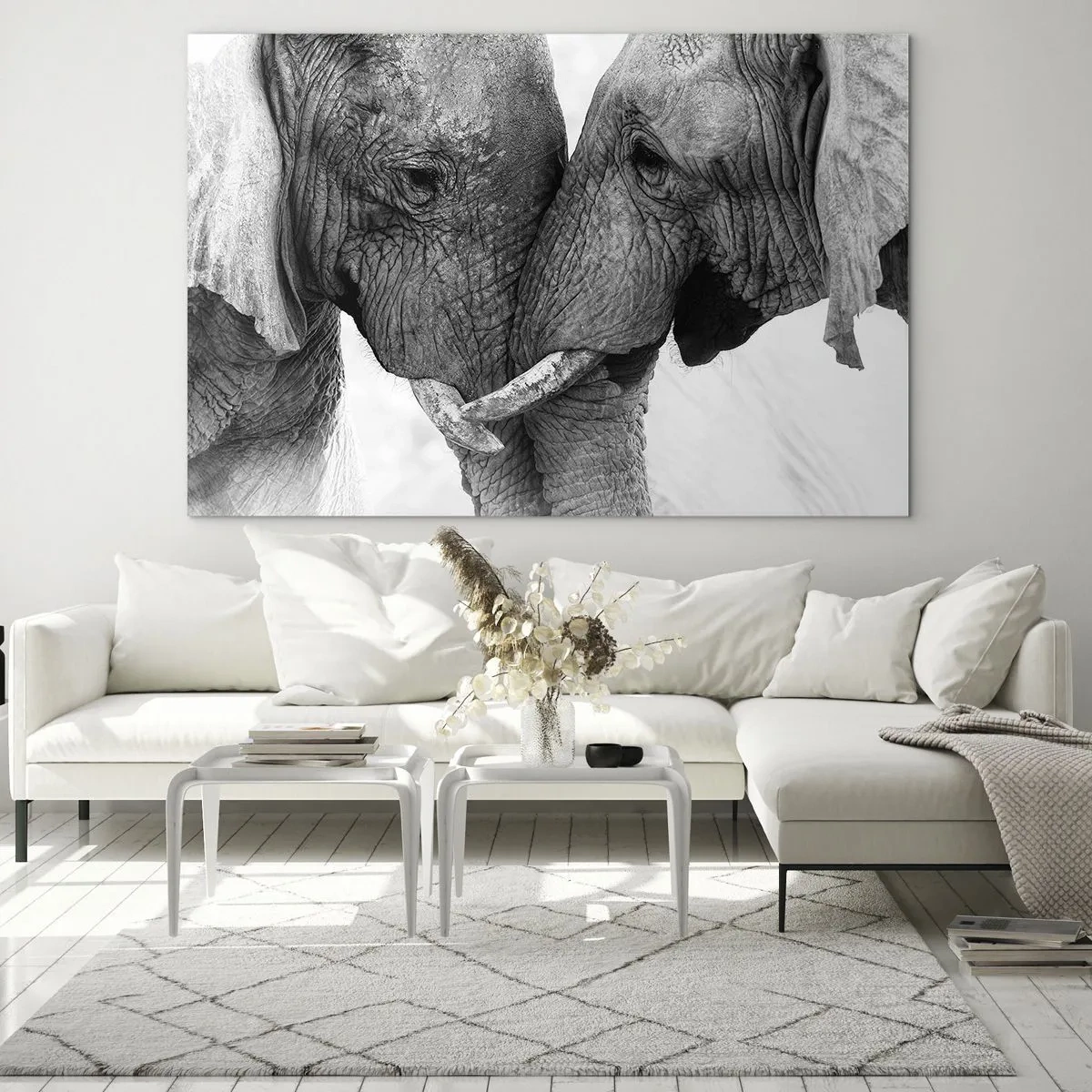 Schilderen op glas - Oprechte bekentenis - 120x80 cm