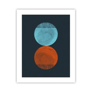 Poster - Alleen geometrie? - 40x50 cm