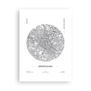 Poster - Anatomie van Birmingham - 50x70 cm