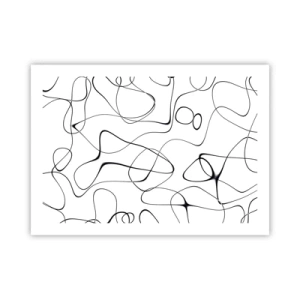 Poster - Levenspaden, wisselvalligheden - 70x50 cm