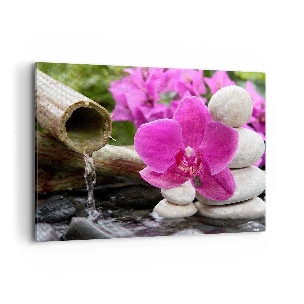 Schilderen op canvas - Je bent al aan het rusten - 100x70 cm