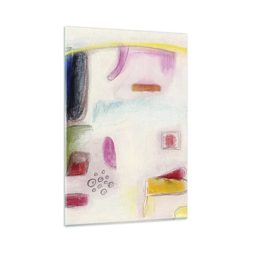 Schilderen op glas - Meer bol dan hol of plat - 80x120 cm