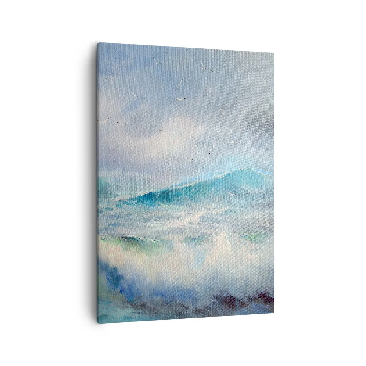 Schilderen op canvas - 'De wervelwind huilde van triomf...' - 50x70 cm