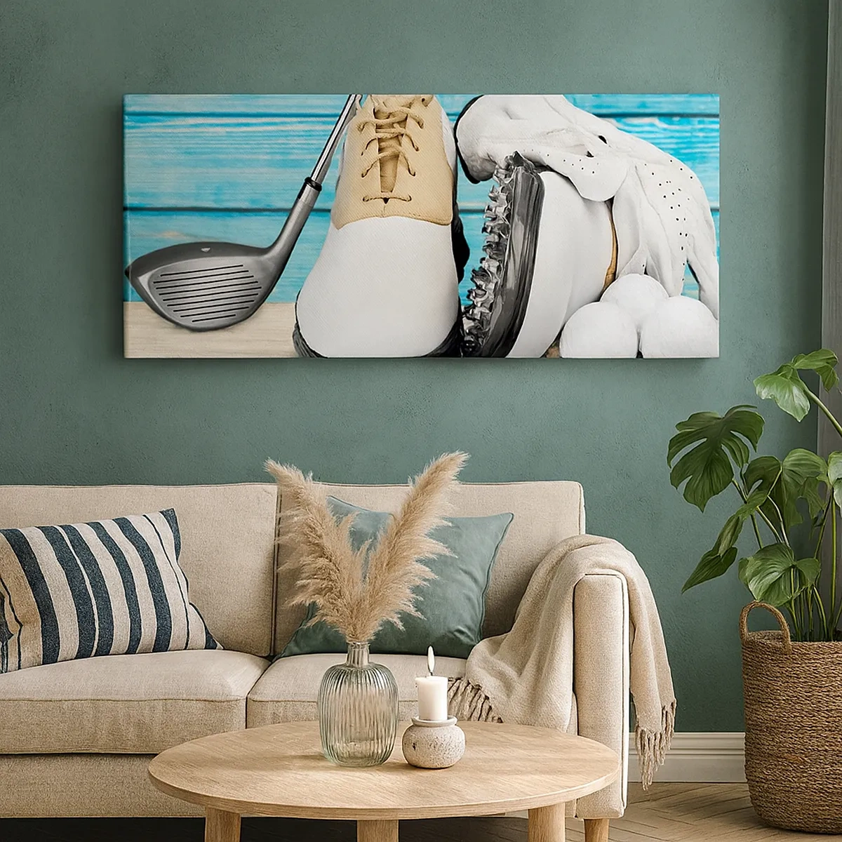 Schilderen op canvas - Alles klaar - 30x30 cm