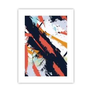 Poster - Dynamische compositie - 30x40 cm