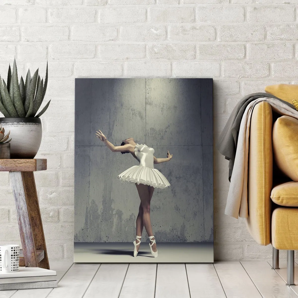 Schilderen op canvas - Licht als een vogel - 50x70 cm