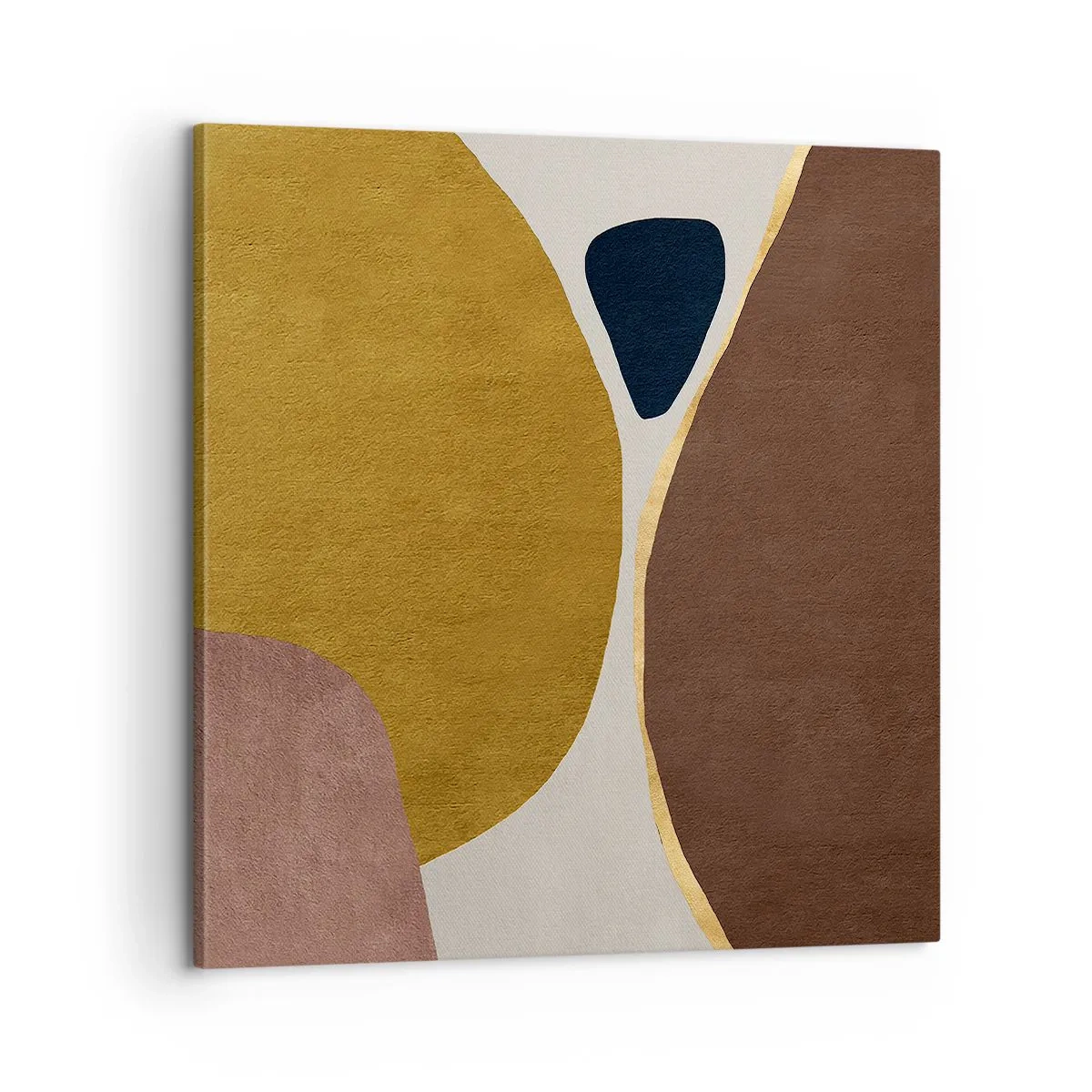 Schilderen op canvas - Abstractie – een plek in de ruimte - 60x60 cm