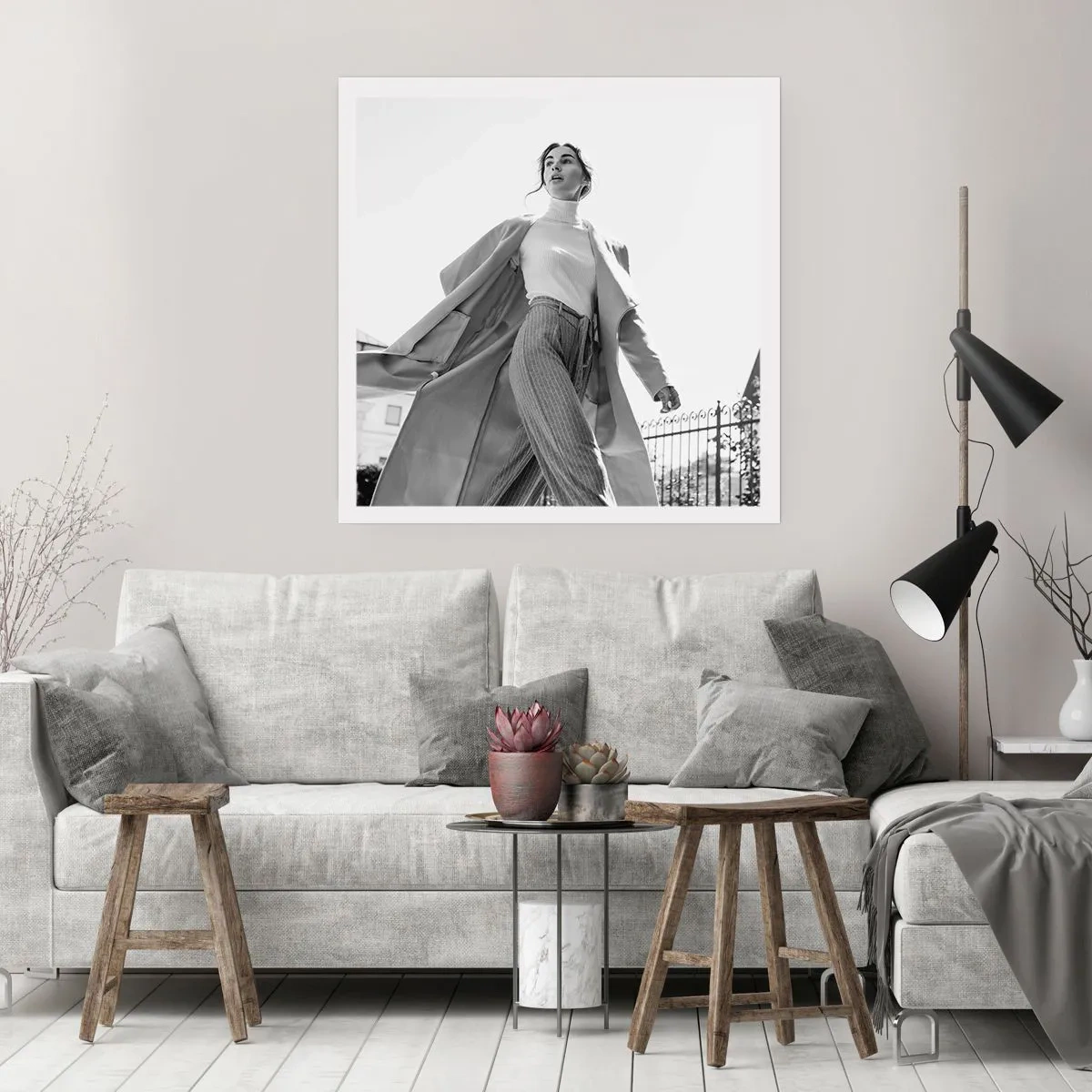 Poster - Ga je mee? - 30x30 cm