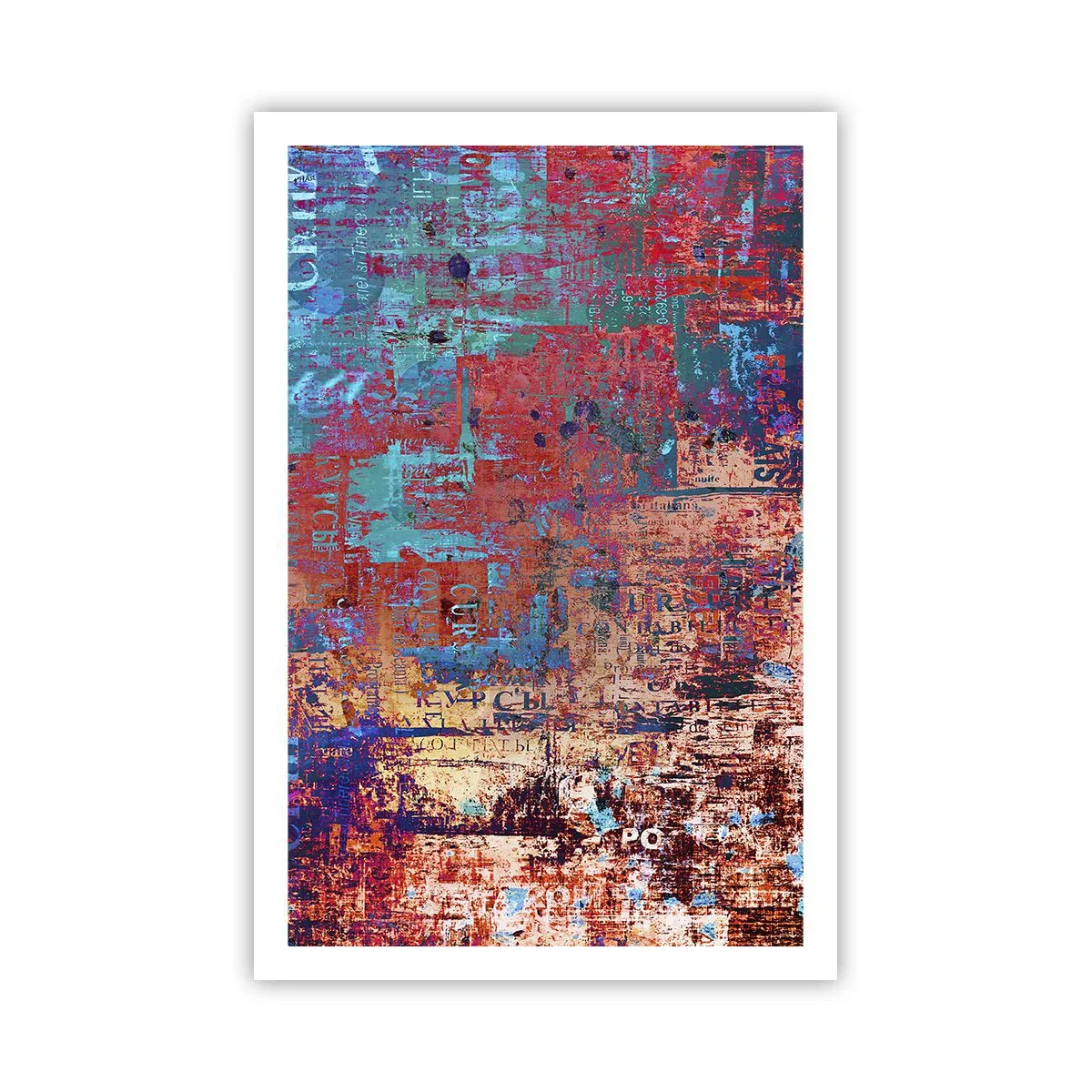 Poster - Geheugen en vergetelheid - 61x91 cm