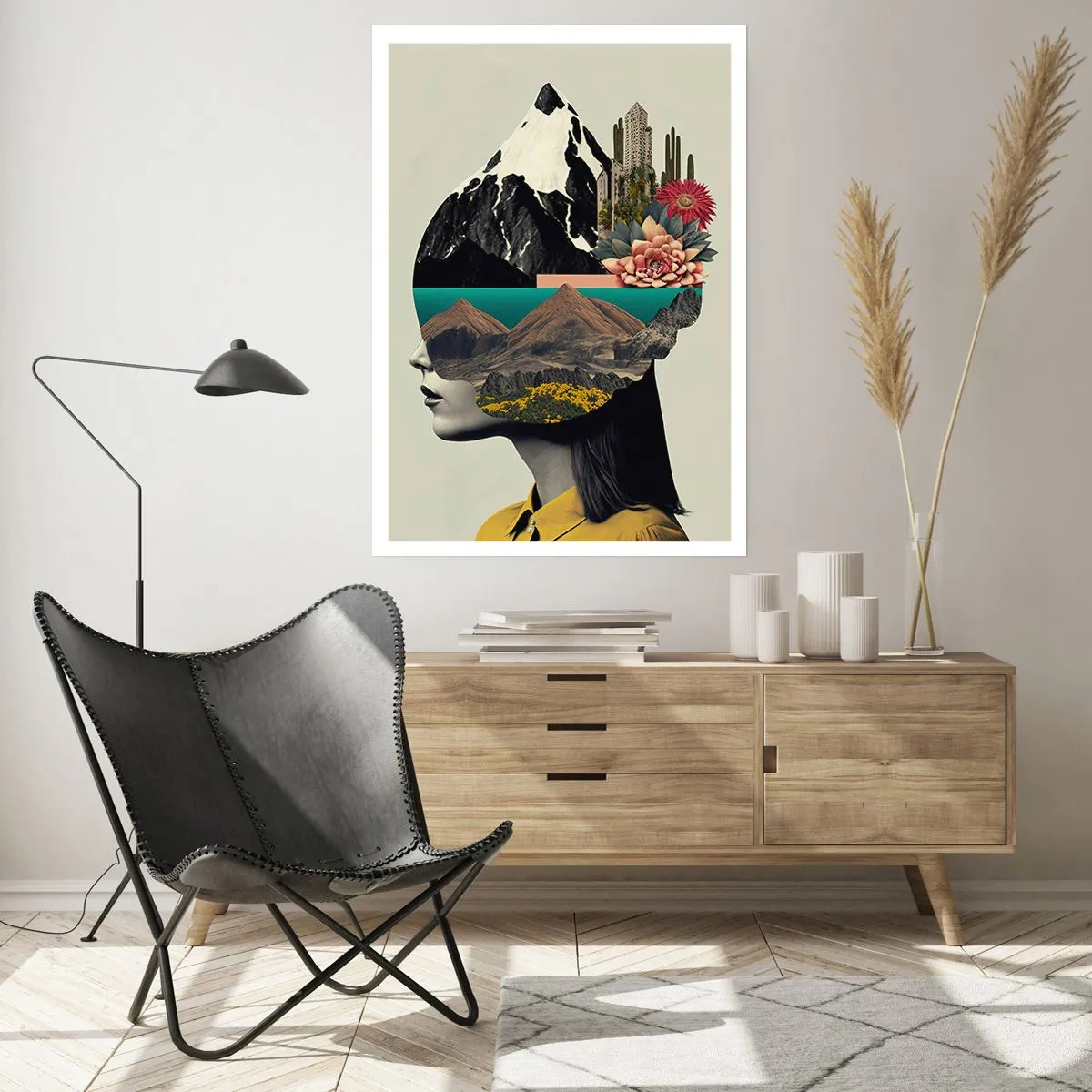 Poster - Vrouw – altijd een mysterie - 30x40 cm