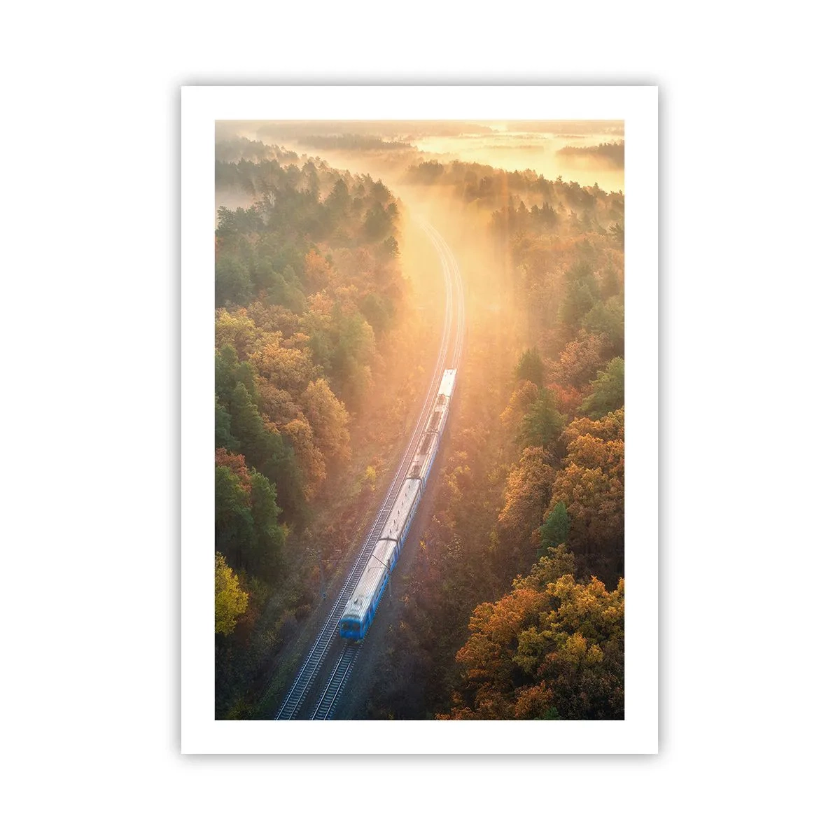 Poster - Herfst reis - 50x70 cm
