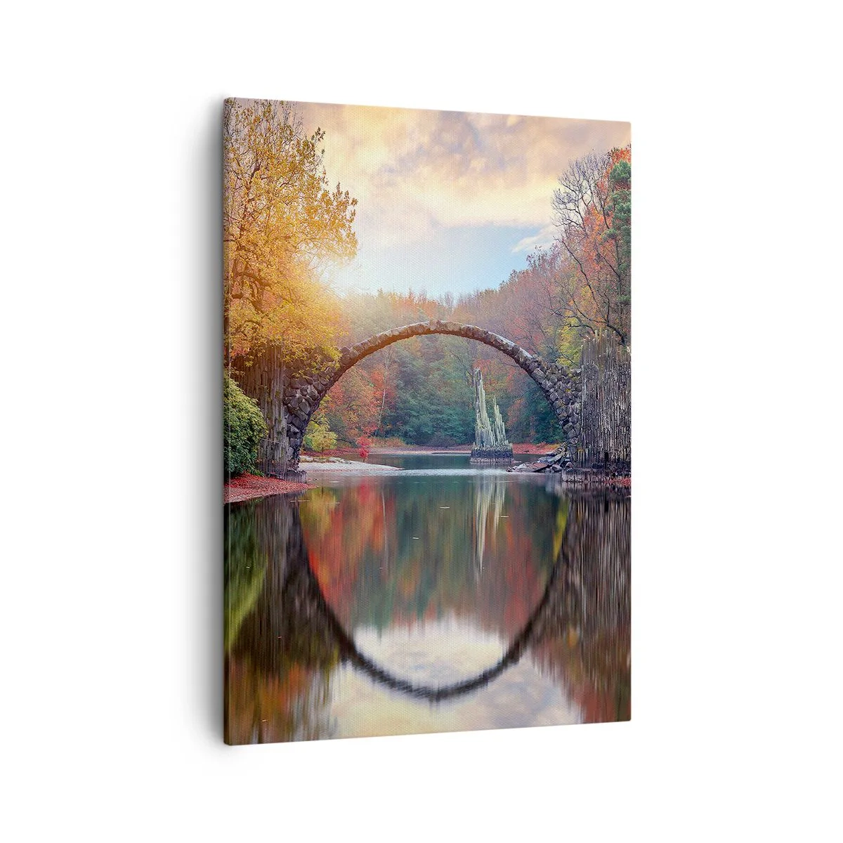 Schilderen op canvas - Aan de andere kant van de spiegel - 50x70 cm